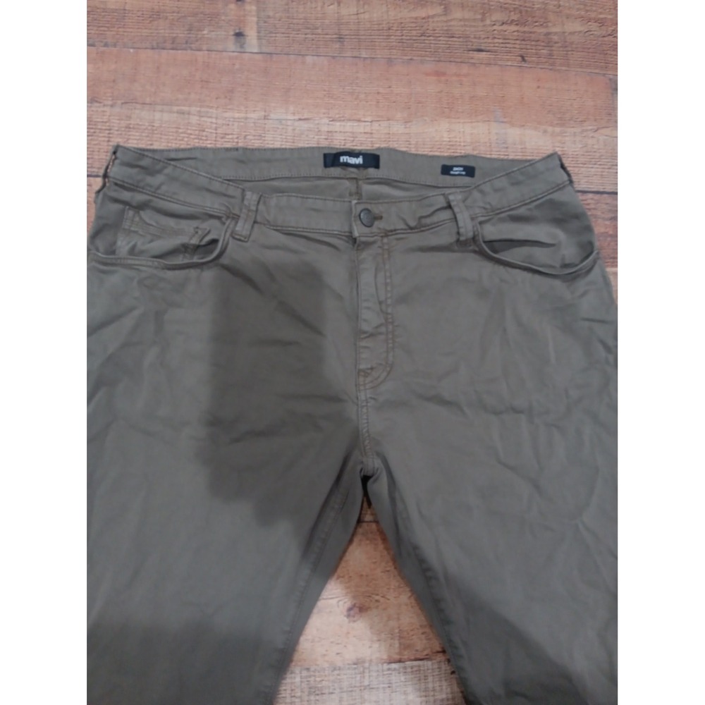 NWT MAVI Zach Straight Leg Twill Pants Dusty Olive Twill 40/34 (2967)
